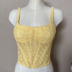 Vintage Felina 80s bustier top